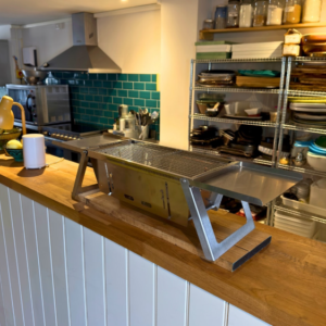 Jiko la Kuchomea Mkaa la Chuma cha Pua